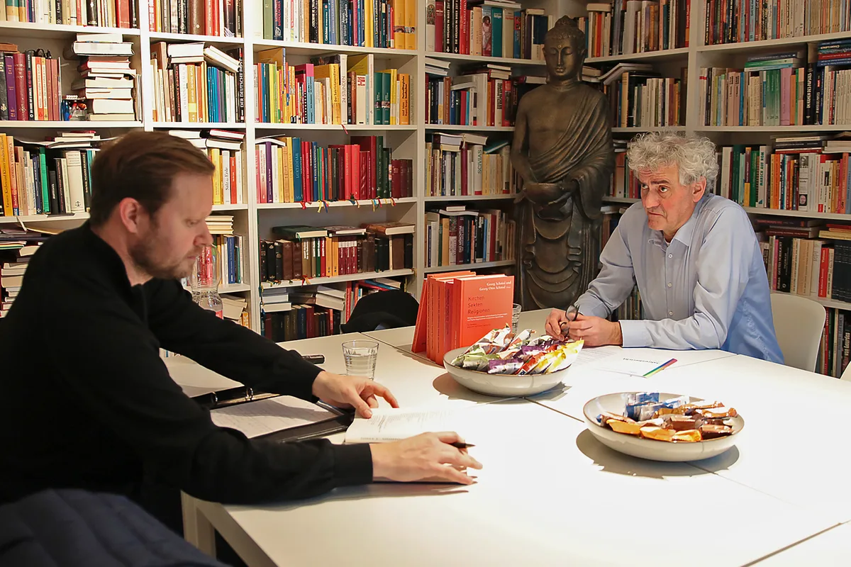 Georg Otto Schmid im Interview mit dem ZO-Autor.